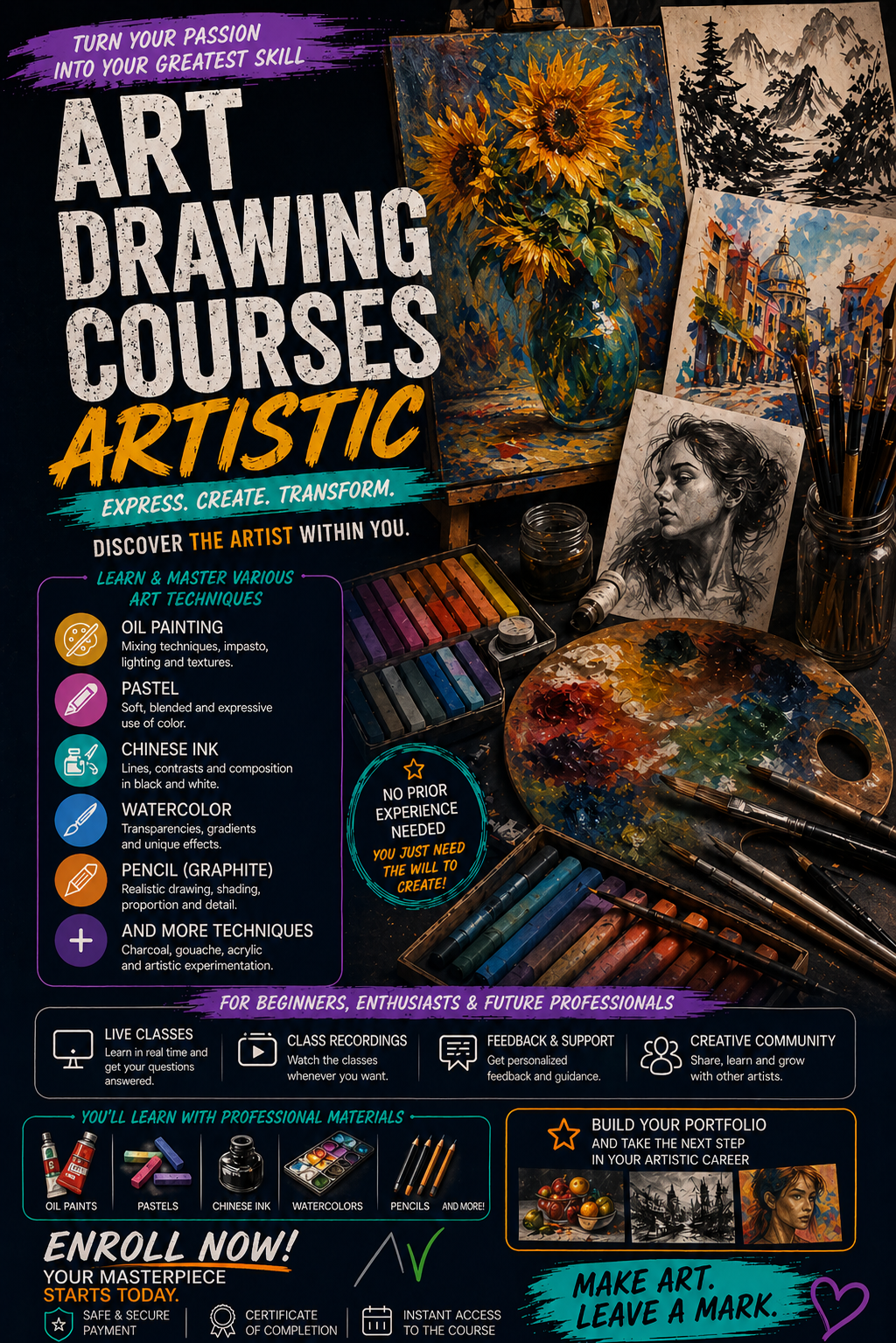 Art courses by Adriana Varela Studio